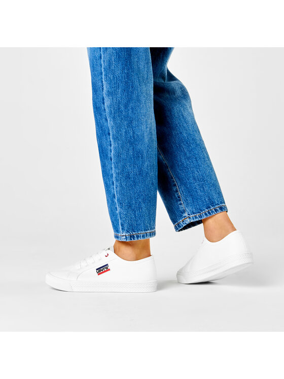 Levi's® Πάνινα παπούτσια Levi's® VVEN0005T Λευκό
