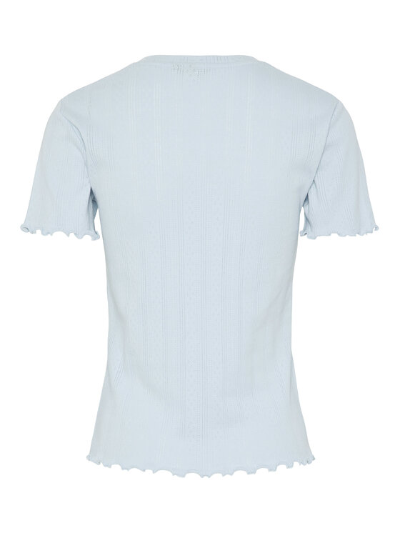 Pieces Pieces Футболка Fia 17155480 Блакитний Regular Fit