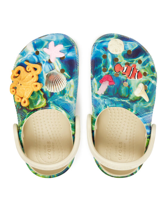 Crocs Шльопанці Crocs Classic Under The Sea Clog T 211266 Кольоровий