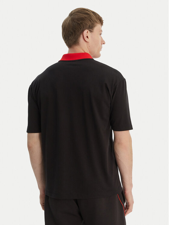 HUGO HUGO Polo Dunios_RB 50559650 Negro Regular Fit