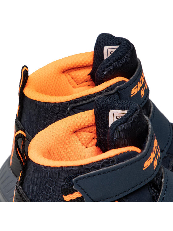 Skechers Šnurovacia obuv Skechers Frosty Fun 401504N/NVBK Tmavomodrá