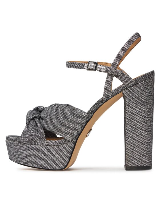 MICHAEL Michael Kors Sandale MICHAEL Michael Kors Josie Platform 40H3JOHS1D Argintiu