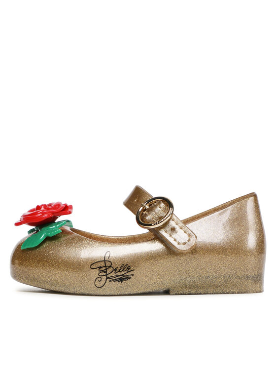 Melissa Балетки Melissa Mini Melissa Sweet Love+Disney 33447 Золотий