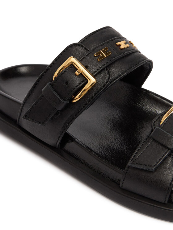 Elisabetta Franchi Papucs Elisabetta Franchi F4A2-E0601-0092 S Fekete