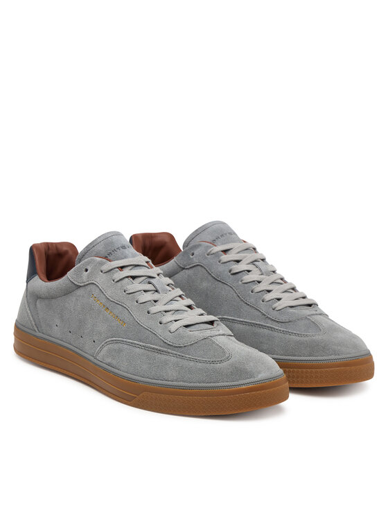 Tommy Hilfiger Sneakers Tommy Hilfiger Th Lo Lux Suede Sneaker FM0FM05997 Gri