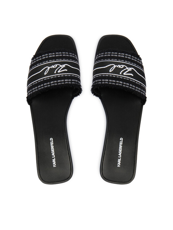 KARL LAGERFELD Шльопанці KARL LAGERFELD Skoot III KL80411C Чорний