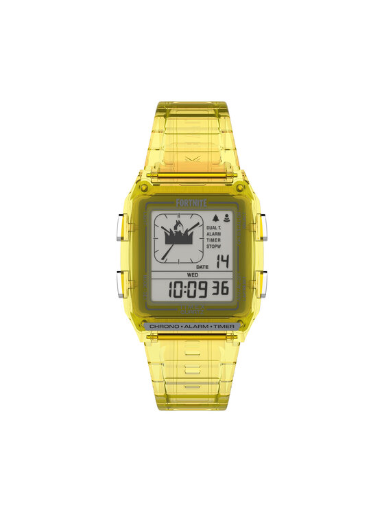 Timex Годинник Timex Q Timex Lca X Fortnite® Chronograph TW2W96600 Жовтий