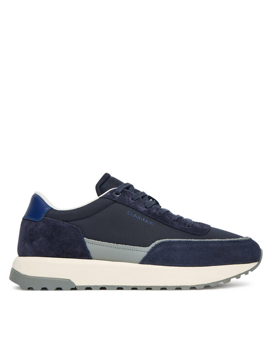 Calvin Klein Laisvalaikio batai Calvin Klein Low Top Lace Up Repreve Mix HM0HM01714 Tamsiai mėlyna