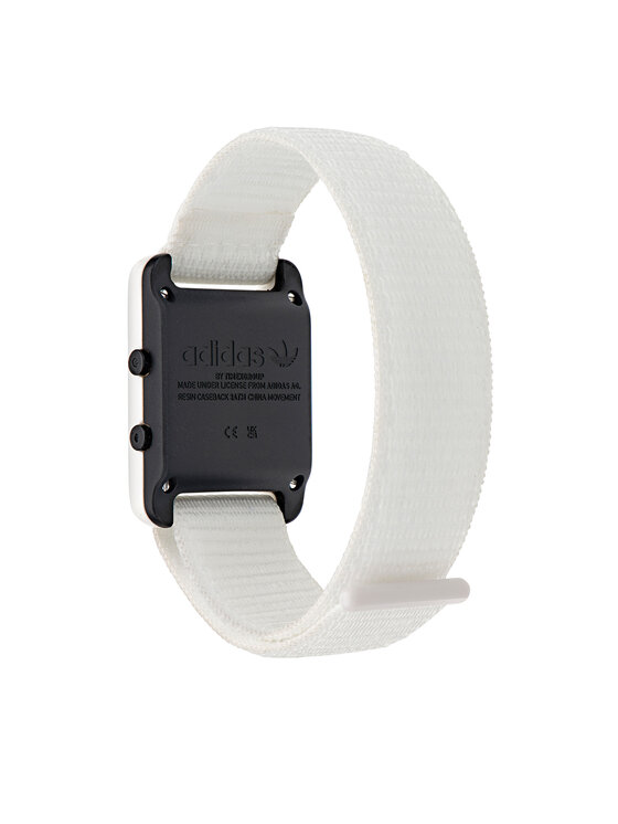adidas Originals Часовник adidas Originals Retro Pop Digital Watch AOST23064 Бял