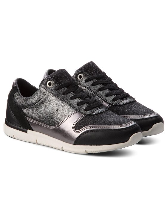 Tommy Hilfiger Superge Tommy Hilfiger Sparkle Light Sneaker FW0FW03276 Črna