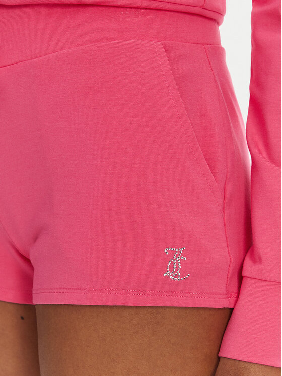 Juicy Couture Juicy Couture Pantalones cortos deportivos JCWHS125312 Rosa Loose Fit