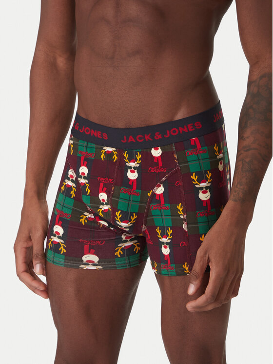 Jack & Jones Jack & Jones Bokserių komplektas Rudolph 12285150 Tamsiai mėlyna