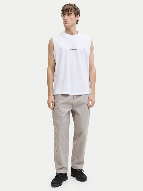 Jack & Jones Jack & Jones Camiseta sin mangas Soho 12288001 Blanco Relaxed Fit