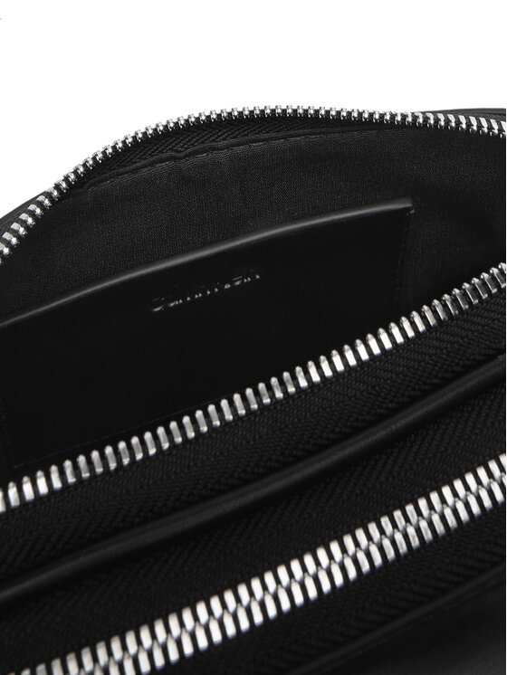 Calvin Klein Borsetta Calvin Klein Webbing Double Strap Camera Bag LV04F3165G Nero
