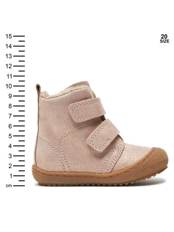 Naturino Kozačky Naturino Bubble 0012501670 Růžová