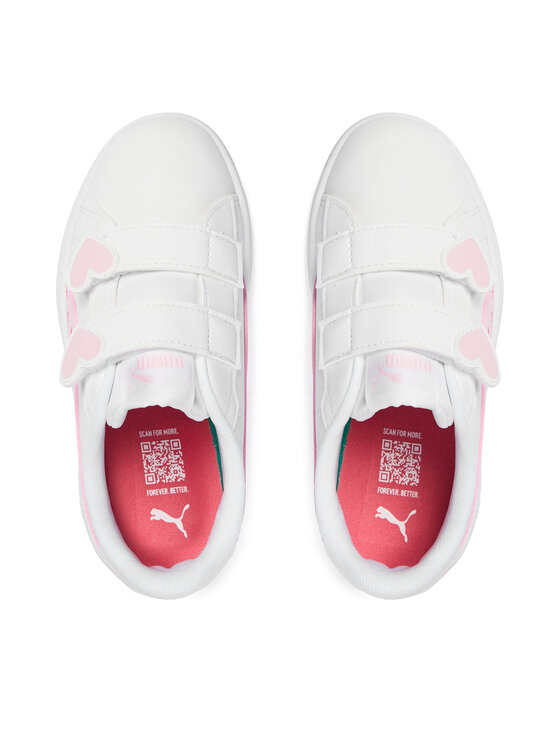 Puma Снікерcи Puma Puma Smash 3.0 Hearty V PS 405638 01 Білий