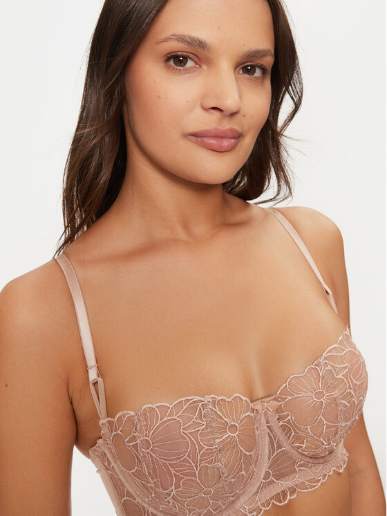 Hunkemöller Hunkemöller Reggiseno Balconette Anya 206265 Beige