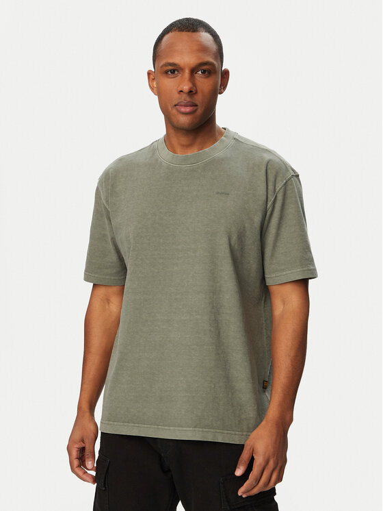 G-Star Raw G-Star Raw Camiseta Base D28588-E517 Verde Regular Fit