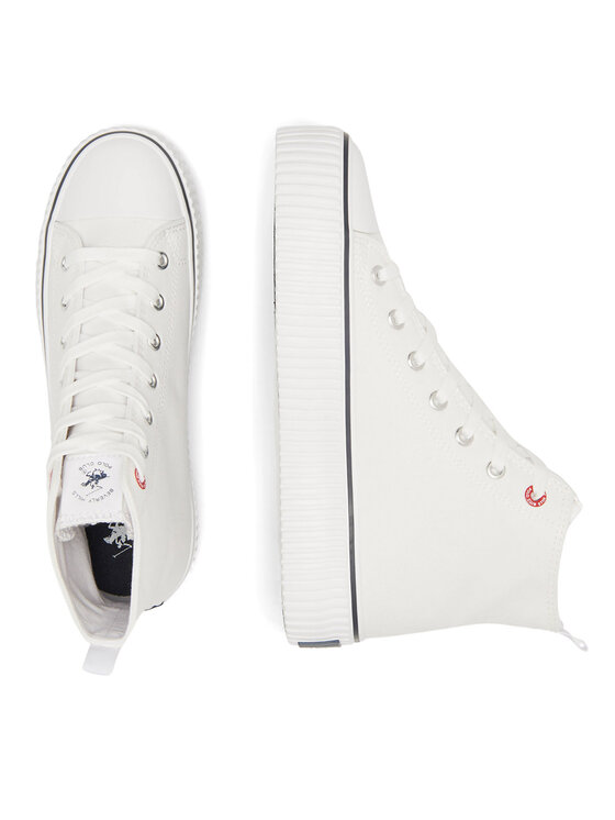 Beverly Hills Polo Club Plátenky Beverly Hills Polo Club BHPC026M Biela