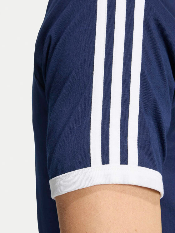 adidas adidas Camiseta 3-Stripes Ringer KF0419 Azul marino Slim Fit