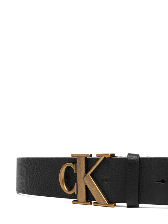 Calvin Klein Pasek Męski Calvin Klein LV04D7109G Czarny