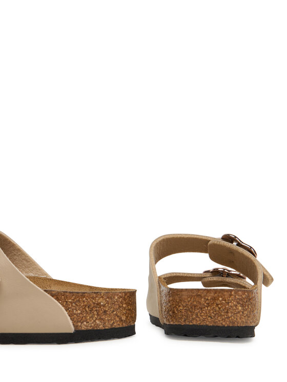 Birkenstock Nazouváky Birkenstock Arizona Flower Buckle Kids 1030419 S Béžová