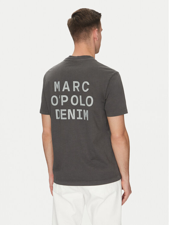 Marc O'Polo Denim Marc O'Polo Denim Футболка 500 0006 040 Сірий Relaxed Fit