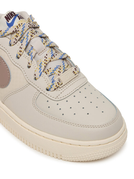 Nike Снікерcи Nike Air Force 1 LV8 1 (GS) HQ1907 100 Бежевий
