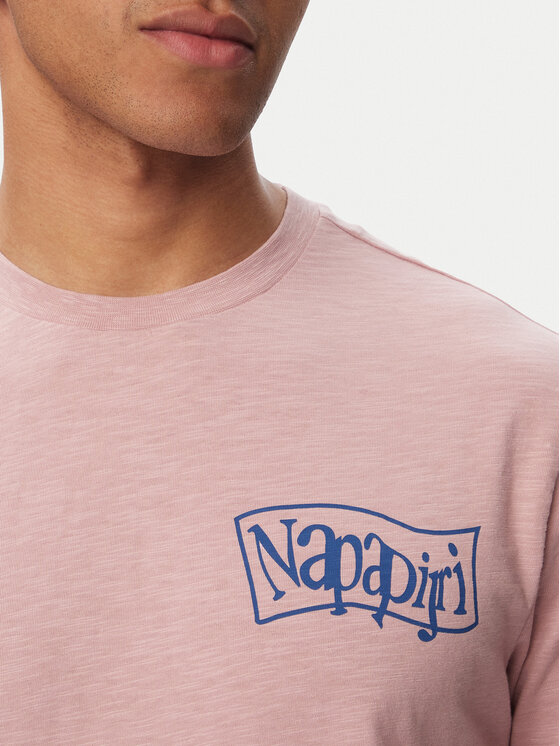 Napapijri Napapijri Camiseta S-Elior NP0A4HZY Rosa claro Relaxed Fit