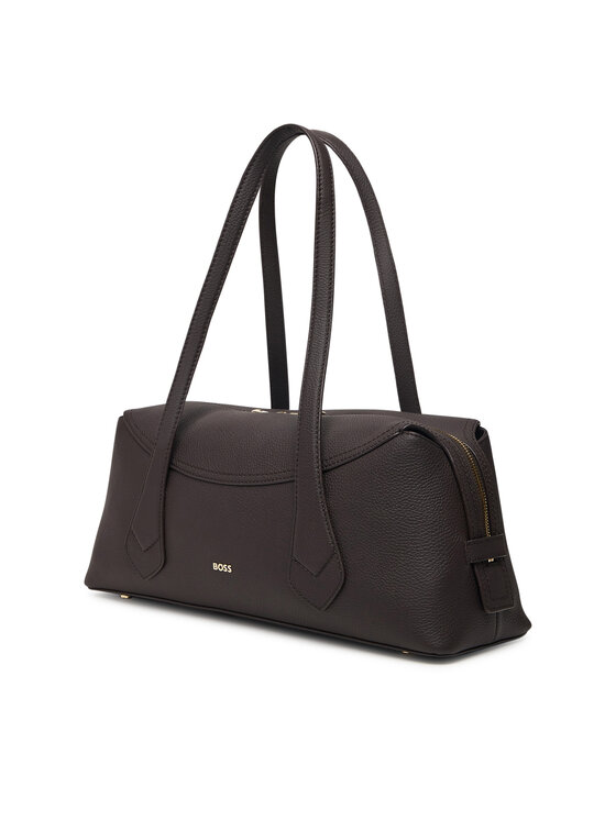 BOSS Дамска чанта BOSS Lenah 50573187 Тъмнокафяв