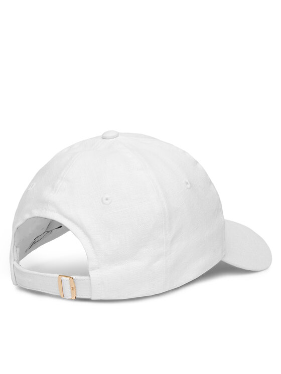 Tommy Hilfiger Šiltovka Tommy Hilfiger AW0AW18345 Biela