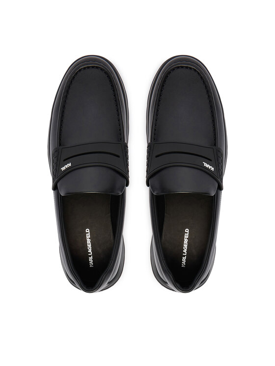 KARL LAGERFELD Лофери KARL LAGERFELD Magnus KL10610 Чорний