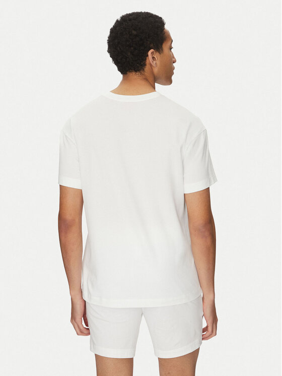 HUGO HUGO Футболка Laze 50525236 Білий Relaxed Fit