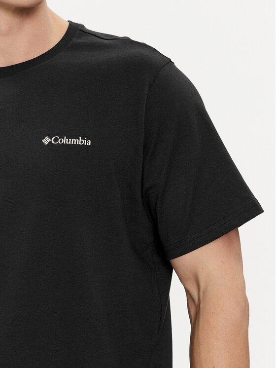 Columbia Columbia T-Shirt Explorers Canyon™ 2036451 Μαύρο Regular Fit