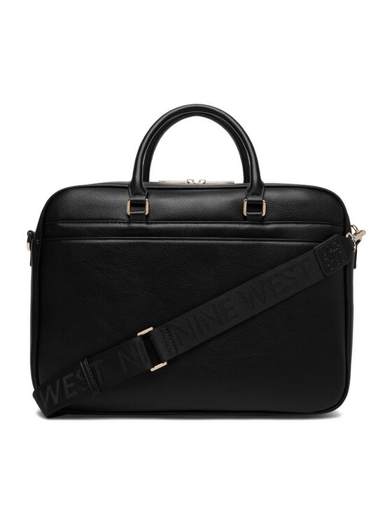 Nine West Taška na laptop Nine West EO-LUXE SOCIETY-LA374-4792 Čierna