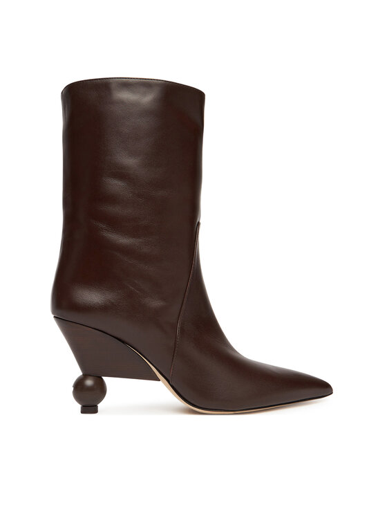 Weekend Max Mara Ботильйони Weekend Max Mara Rollio 2525796055600 Коричневий