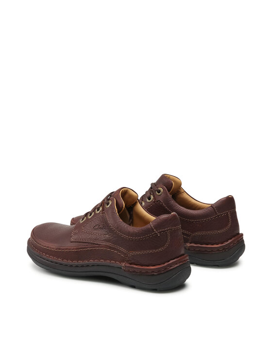 Clarks Туфлі Clarks Nature Three 203390057 Коричневий