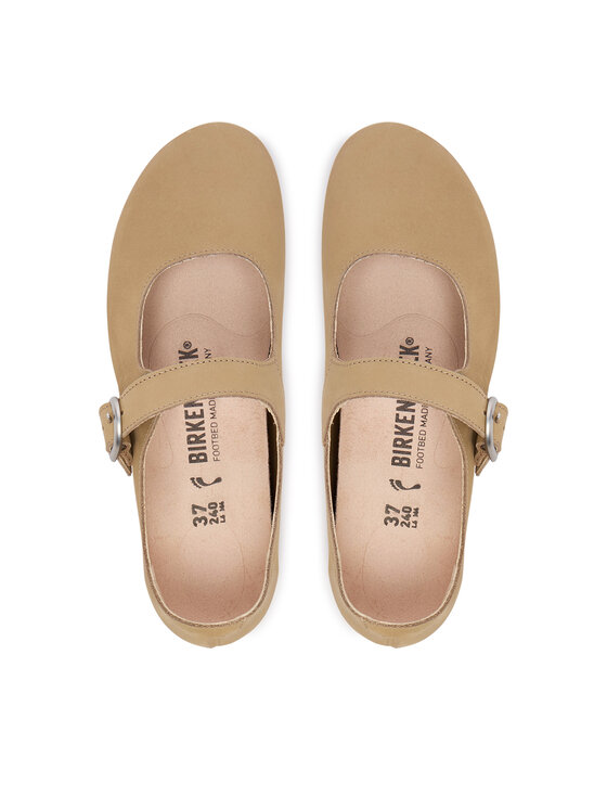 Birkenstock Балетки Birkenstock Santa Clarita 1031613 Бежевий