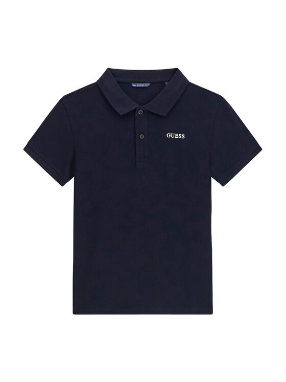 Guess Guess Polo L6YP04 K3999 Azul marino Regular Fit