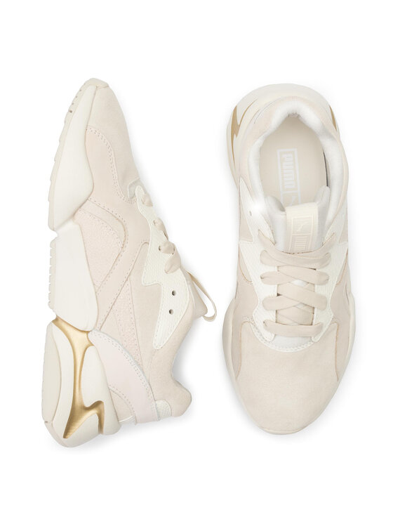 Puma Sneakersy Puma Nova Pastel Grunge Wn's 369487 01 Beżowy