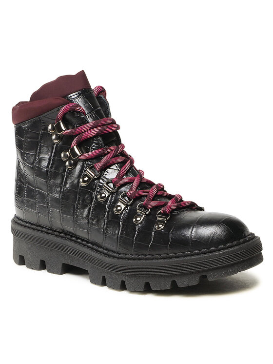PINKO Туристически oбувки Pinko Zenzero Scarpa AI 22-23 BLKS1 1H2134 A07K Черен