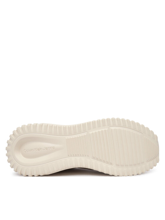 Calvin Klein Snīkeri Calvin Klein Eva Runner Lace Up Mat Mix YW0YW02016 Bēšs