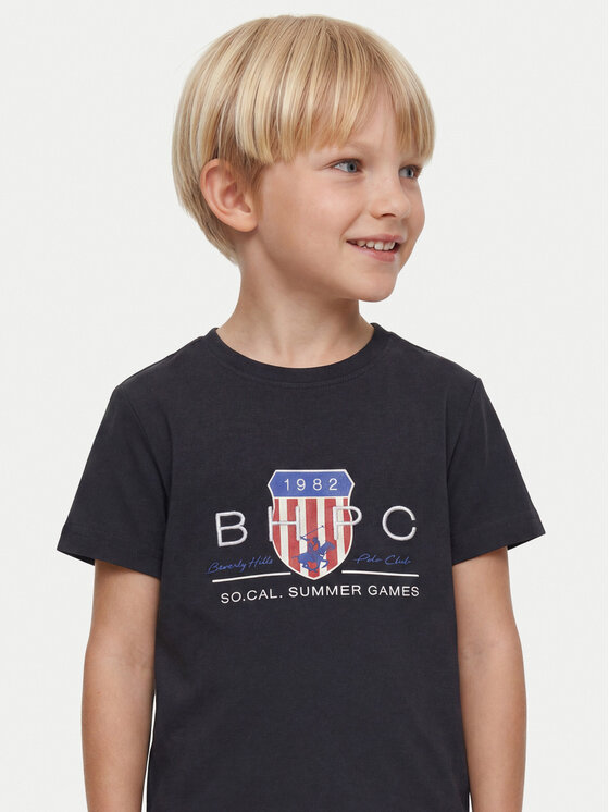 Beverly Hills Polo Club Beverly Hills Polo Club Футболка P-SS26B-TS414011 Cиній Regular Fit
