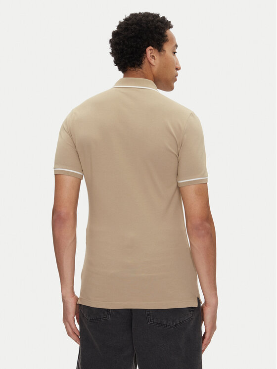 Calvin Klein Jeans Calvin Klein Jeans Pólóing J30J315603 Bézs Slim Fit