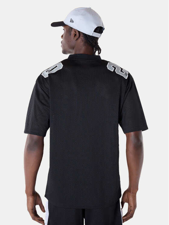 New Era New Era T-shirt NFL Las Vegas Raiders Mesh Graphic Jersey 60596386 Nero Regular Fit