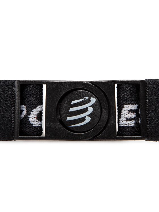 Compressport Спортивний ремінь Compressport Race Number Belt CU00013B Чорний
