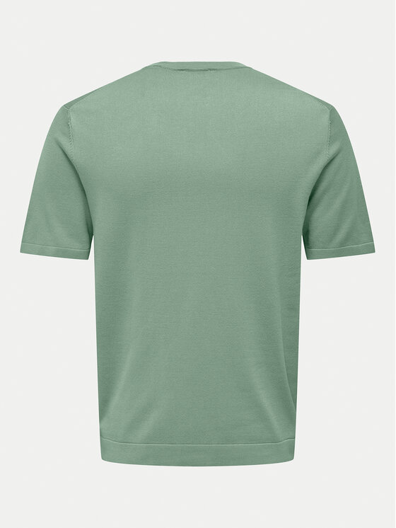 Only & Sons Only & Sons Футболка Wyler 22022928 Зелений Regular Fit