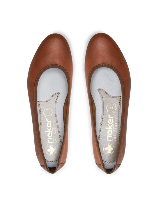 Rieker Pantofi Rieker 51994-24 Maro