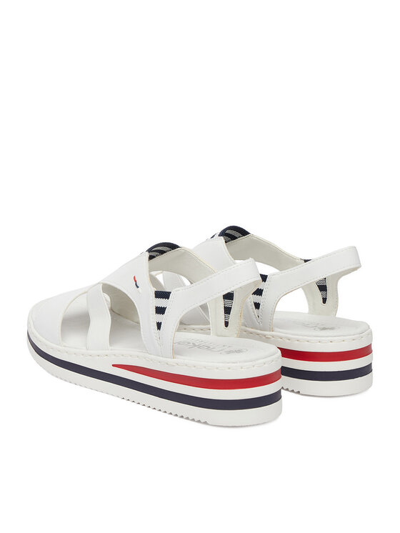 Rieker Sandales Rieker CEO-V02Y5-80 Balts