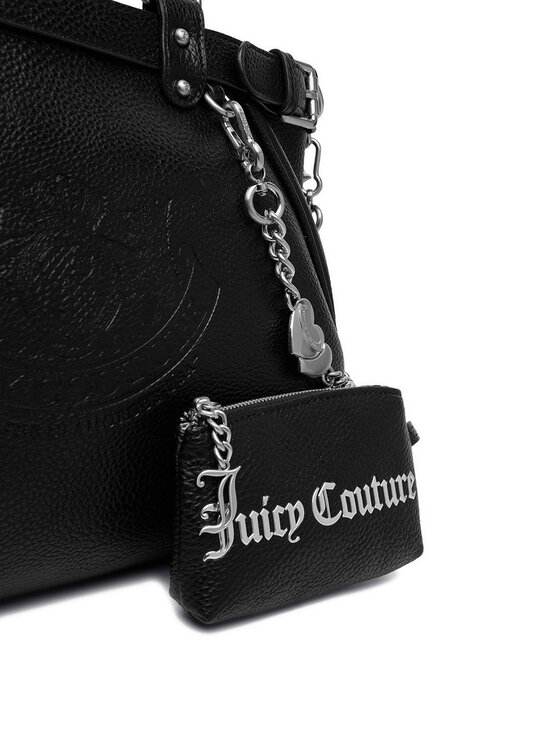 Juicy Couture Ročna torba Juicy Couture CEO-BIJXT8992WVP. Črna